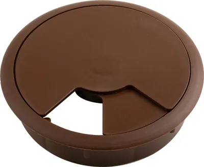 Produktbild von 80 mm braune Kunststoff-Kabeldurchführung