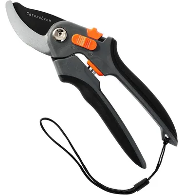 Productafbeelding van Tuinschaar, bypass-schaar, voor het snoeien van takken, 8,7 inch, SK5 staalmes, verstelbare handgreep, snijbreedte 15/20 mm