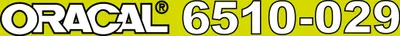 Produktbild von Oracal 6510 Fluorescent - 029 YELLOW in 31,5 x 100cm