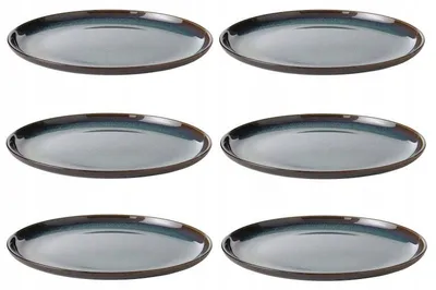 Produktbild von IKEA GLADELIG Dessertteller Set, Blau, 6 Stück