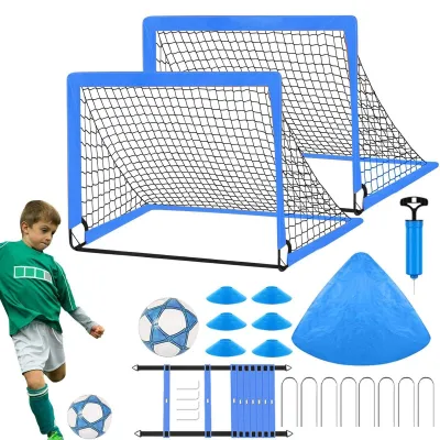 Obrázok produktu pre Prenosná futbalová bránka pre deti, vrátane lopty a siete
