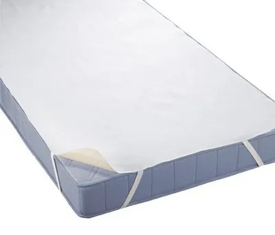 Produktbild von Biberna 808315-001 Wasserundurchlässige Molton Matratzenauflage, Größe:200 x 200 cm