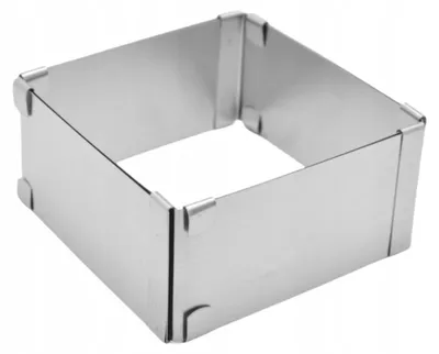 Produktbild von Eurobatt Verstellbarer Backring Edelstahl 10-18 cm