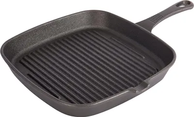Produktbild von Gusseiserne Grillpfanne mit Antihaftbeschichtung für die Küche