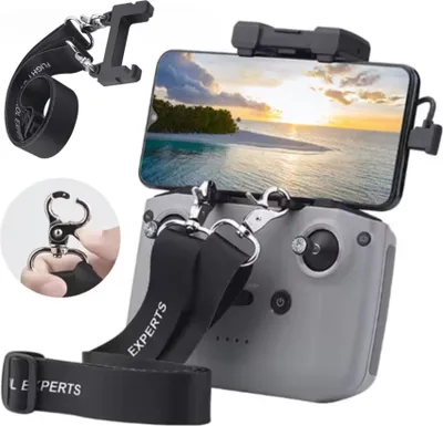 Image de Support de sécurité, porte-clés réglable pour télécommande DJI RC-N1, N2 et N3 - DJI Mini 2 / Air 2 / Mini 3 / Neo