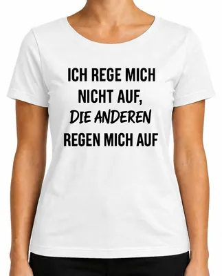 Immagine prodotto di Non sono arrabbiato per gli altri sarcasticamente infastidito maglietta da donna dell'ufficio, bianco, XL