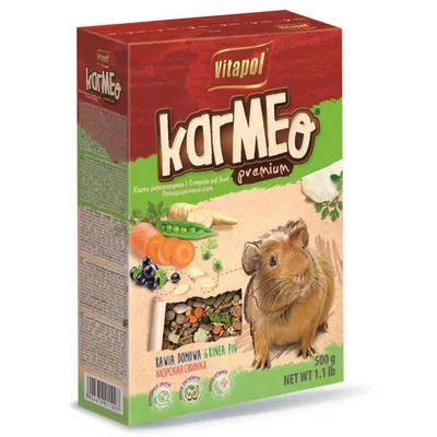 Produktbild von Futter für Meerschweinchen Vitapol Karmeo Premium 500 g