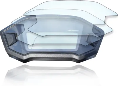 Produktbild von Honda CBR 500 / MSX 125 / CRF250L Tachoschutzfolie Displayschutzfolie 1x Ultra Clear / 1x Anti Glare