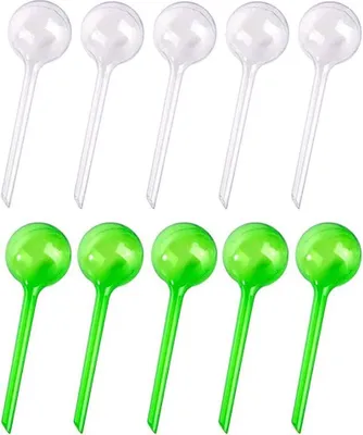 Produktbild von Selbstbewässernde Bewässerungsbälle 5 cm - 10 Stück PVC-Wasserspender für Pflanzen