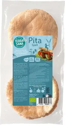 Obrázok produktu pre Pita - Špaldový chlieb 2x4 kusy 560g