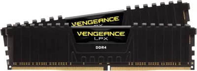 Immagine prodotto di Memoria RAM, CORSAIR Vengeance LPX DDR4, 16 GB (2x8 GB) DIMM, 3200 MHz, 1,35 V, nero