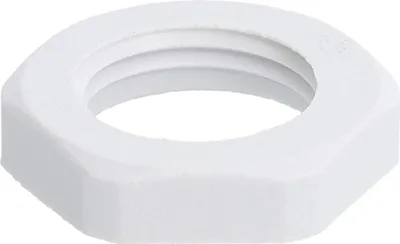 Produktbild von WISKA Gegenmutter PG9x1,41 GPA-09 Sechskant Polyamid (PA) Farbe lichtgrau RAL 7035 - 1 Stück