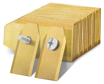 Image de Omgoods - 30 lames de rechange pour robots tondeuses, avec des vis innovantes