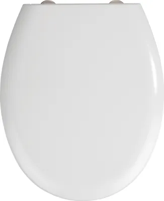 Obrázok produktu pre WENKO WC SEDADLO Rieti WC sedadlo s mäkkým zatváraním poklop na WC sedadlo Duroplast biely