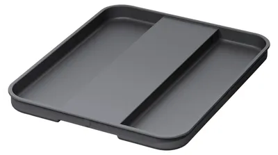 Produktbild von Ninka eins2vier Deckel für 11,5 L Abfallbehälter – 216 x 191 x 16 mm, dunkelgrau