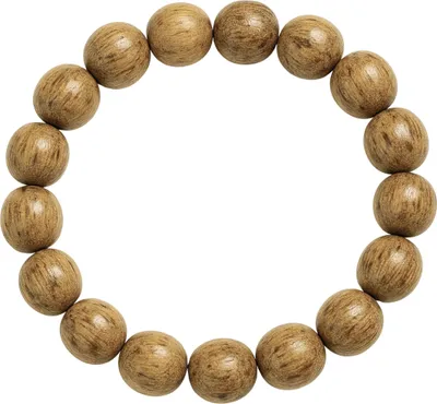 Produktbild von Armband Rizza mit runden Holzperlen von collezione alessandro