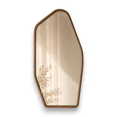Produktbild von Indore Home Spiegel Abel - Organische Form – 120 x 65 cm – Holz