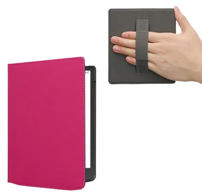 Produktbild von kwmobile Klapphülle kompatibel mit Pocketbook InkPad 4 / Color 3 / Color 2 / Vivlio InkPad 4 / InkPad Color 3 Hülle - Schutzhülle für den eReader aus