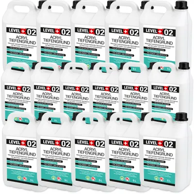 Produktbild von Acryl Tiefengrund 80L Grundierung Unter Farben und Tapeten Frostbeständig RM02