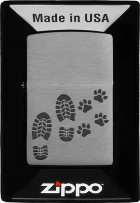 Produktbild von Feuerzeuge ZIPPO FOOTPRINTS DESIGN 60007238