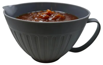 Image de Bol à mélanger antidérapante avec poignées, idéale pour la cuisine et la pâtisserie