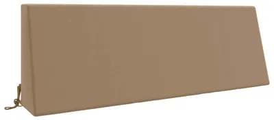 Image de Coussin lombaire SOEST, 100 % polyester, couleur taupe, dimensions 120 x 20 x 40 cm