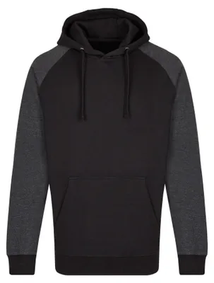 Productafbeelding van Miners Mate - "My Mate" hoodie voor heren, model LT3744 (maat M) (zwart/donkerzwart)