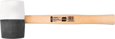Produktbild von Hammer Strend Pro HM232, 910 g, 320 mm, Gummi, BlackWhiteHead, Holzgriff