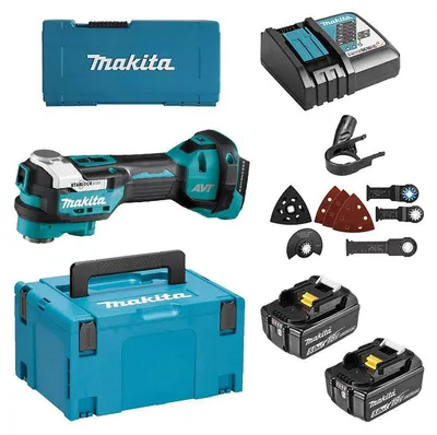 Image de Découpeur-ponceur multifonctions MAKITA DTM52RTJX1 - 18V