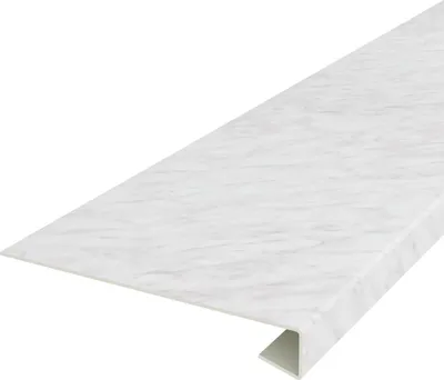 Produktbild von Vilo PVC Fensterbank Renovierungsabdeckung - Auflage für vorhandene Fensterbretter - Wasserfest - T x L | 38 cm x 3m Marmor