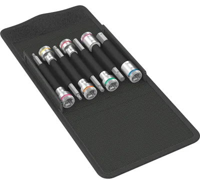 Produktbild von Wera 8740 B HF Imperial 1, Steckschlüssel-Satz, 3/8", Imperial, 7 Kopf/Köpfe, 1/8,1-1/8,1/4,3/16,3/8,5/16,5/32,7/32"