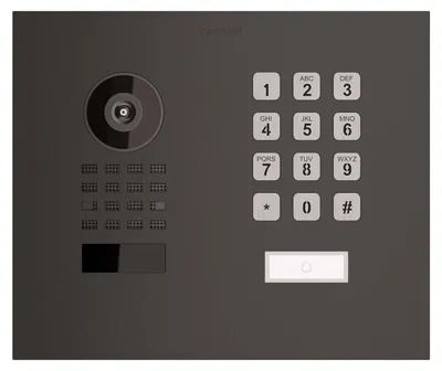Produktbild von Unterputz Türsprechanlage Smart-IN WideScope Doorbird D1101KH mit Keypad Modul Graphitschwarz