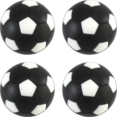 Obrázek produktu pro 4ks Foosball -Tischbälle 36 mm farbenfrohe Fußball -Tabletop -Accessoire Ersatz