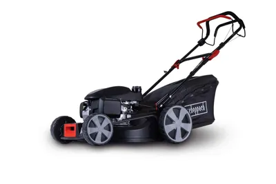 Produktbild von Scheppach Benzin Rasenmäher MS170-53H - 4,56PS HONDA Motor | 53cm Schnittbreite | 65L Fangsack | Radantrieb