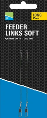 Obrázek produktu pro Preston Feeder Links Soft Long 7,5 cm