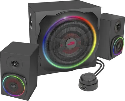 Produktbild von SPEEDLINK GRAVITY RGB 2.1 Subwoofer System, black