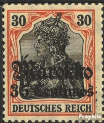 Produktbild von Briefmarken Dt. Post Marokko 1911 Mi 51 gestempelt Germania-Aufdruck