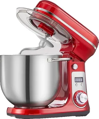 Obrázek produktu pro Stojanový mixér, 6 rychlostí, příkon 1200 W, červený, EU