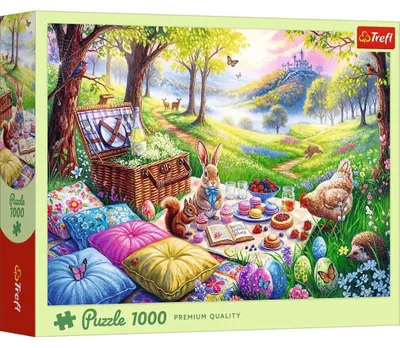Obrázok produktu pre Puzzle 1000 Piknik na łące 10978
