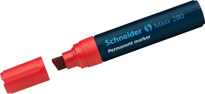 Produktbild von Permanentmarker 280 rot Packung mit 5 Stück
