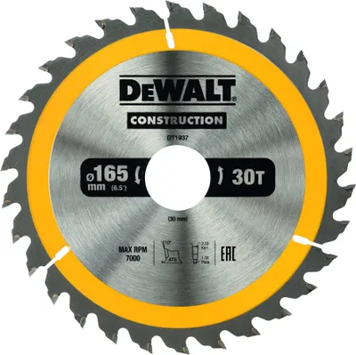 Produktbild von DeWalt Kreissägeblatt Handkr. 165/30 mm 30WZ