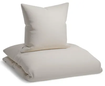 Obrázok produktu pre Sleepwise posteľná bielizeň 155x200, letná posteľná bielizeň 2ks- OEKO-TEX, fantasticky mäkká, priedušná, nekrčivá - sada obliečok na prikrývku z česaného mikrovlákna s obliečkou na vankúš 80x80cm, Soft beige