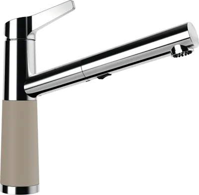 Produktbild von SCHOCK Armatur SC-510 in Green Line TWILIGHT mit Zugauslauf / CRISTADUR®