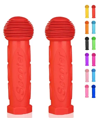 Imagen del producto de OTFAITP - Juego de 2 manillares para patinetes, compatibles con bicicletas de 2, 3 o 4 ruedas, ideales para niños