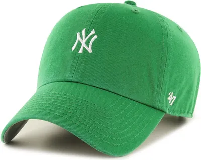 Produktbild von '47 Brand MLB New York Yankees BASE RUNNER 47 Clean Up Cap Kelly Green