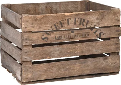 Produktbild von Drevený úložný box hnedý 42x51x30 cm