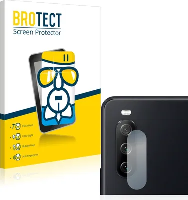 Produktbild von BROTECT Schutzglas für Sony Xperia 10 III (NUR Kameraschutz) Schutzfolie Panzer Folie Glas Display Schutz klar