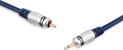 Immagine prodotto di Cavo jack 3,5 mono - spina RCA VITALCO Cavo jack 3,5 mono - spina RCA VITALCO 10,0 m (JKD50)