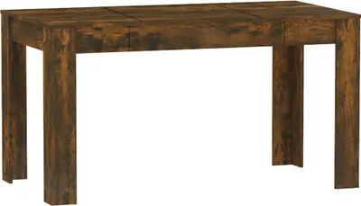 Produktbild von vidaXL Esstisch Räuchereiche 140x74,5x76 cm Holzwerkstoff