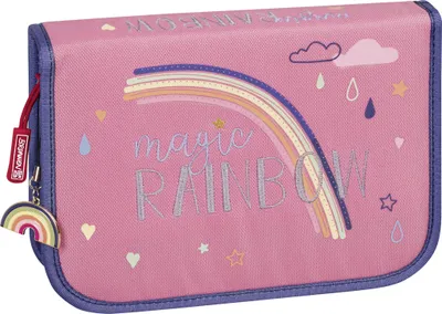 Produktbild von Brunnen Federmäppchen Magic Rainbow